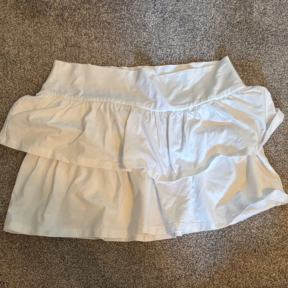 Sunday Best white Layered Skirt